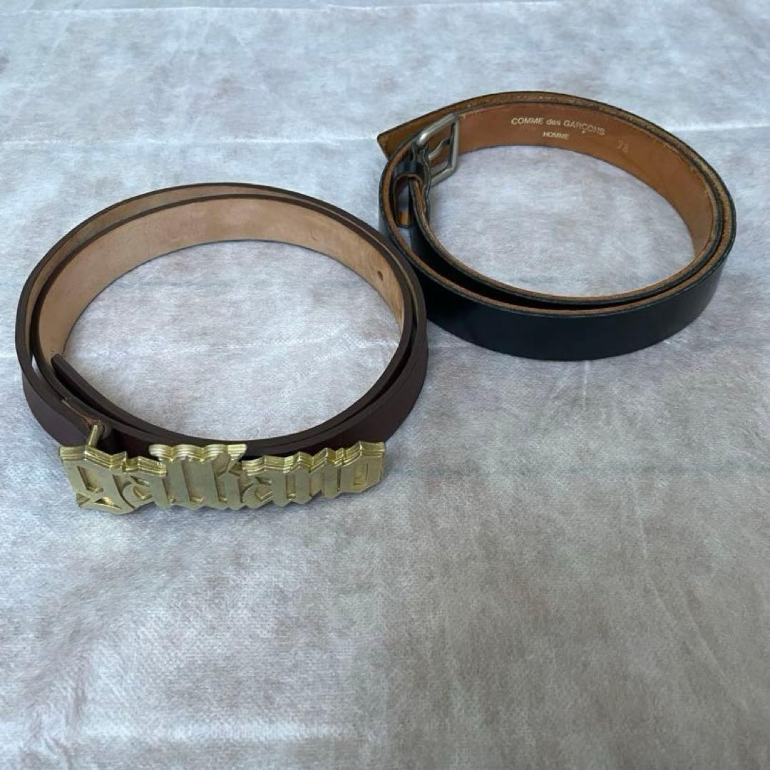 希少 galliano JOHN GALLIANO ガリアーノ ロゴベルト 85