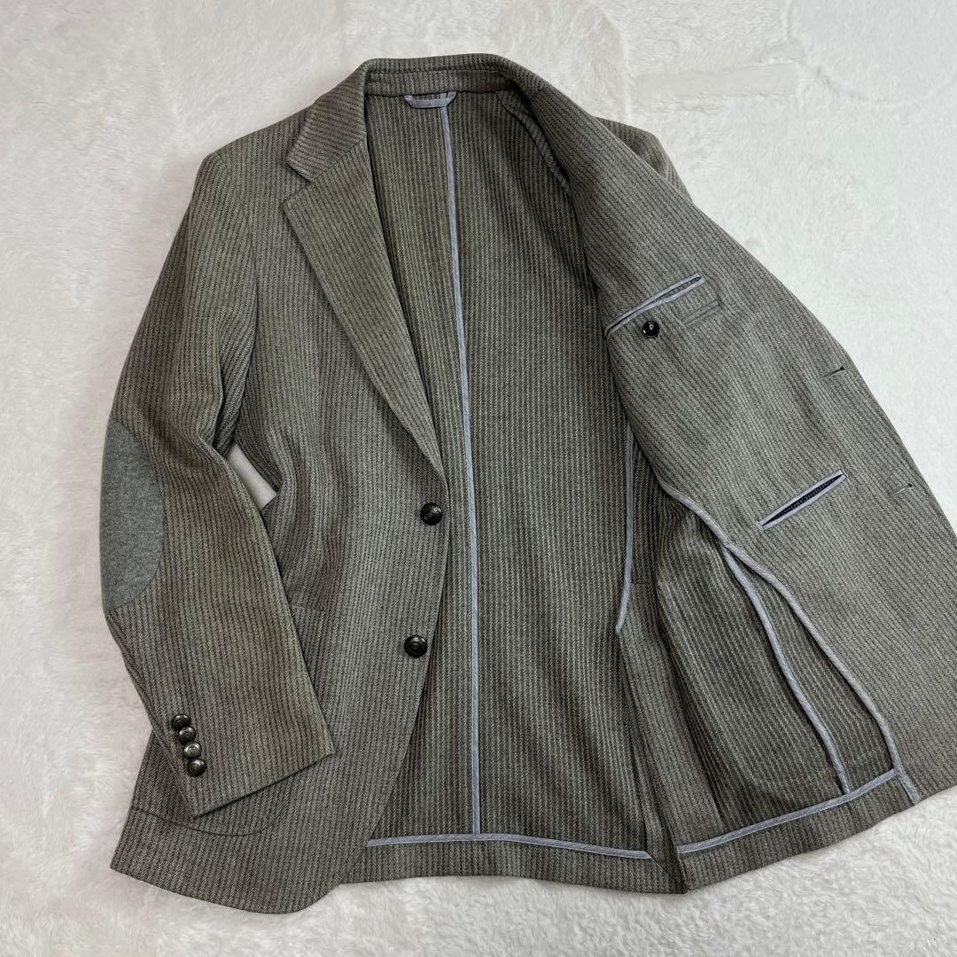 Ermenegildo Zegna ジャケット ゼニア　エルボーパッチ　カシミア