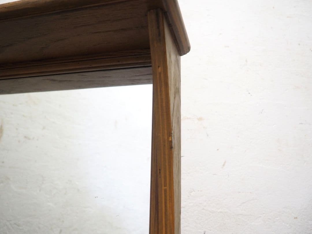 1105 カントリースタイル　スタンドミラー　鏡　姿見　収納棚　壁掛け　ウォール