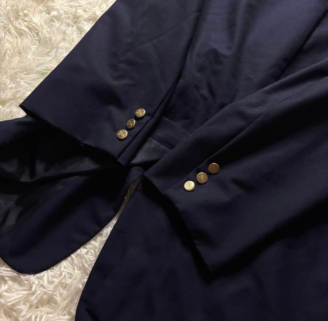 BURBERRY LONDON 紺ブレ2つボタン USA製 金ボタン