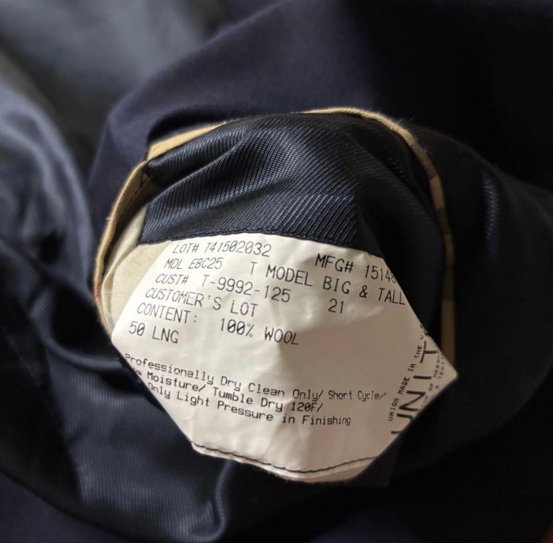 BURBERRY LONDON 紺ブレ2つボタン USA製 金ボタン