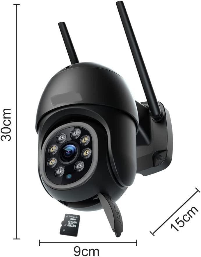 2台セット❣2K/400万画素☆超高画質❣多機能でも操作や設定簡単❤防犯カメラ