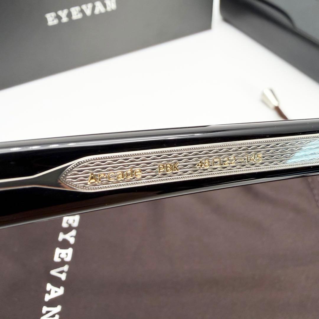 【新品】EYEVAN Arcade PBK 新品未使用サングラス 48サイズ