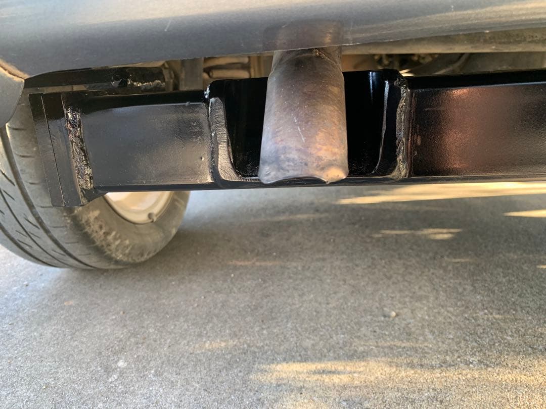 次回出品時期不明！送料込！エブリィDA64W自作ヒッチメンバー、ＤＡ17にも可