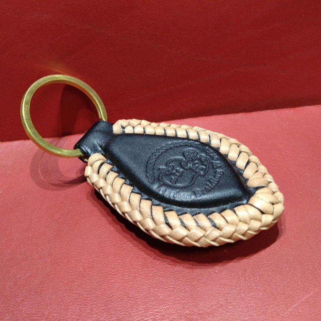 ★Gオリ様★ウォレットロープ＆革編みキーホルダー☆栃木＆ハーマンオークレザー