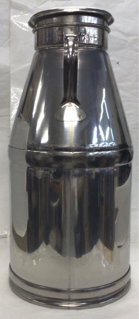 久保の牛乳輸送缶　ステンレス製　20リットル