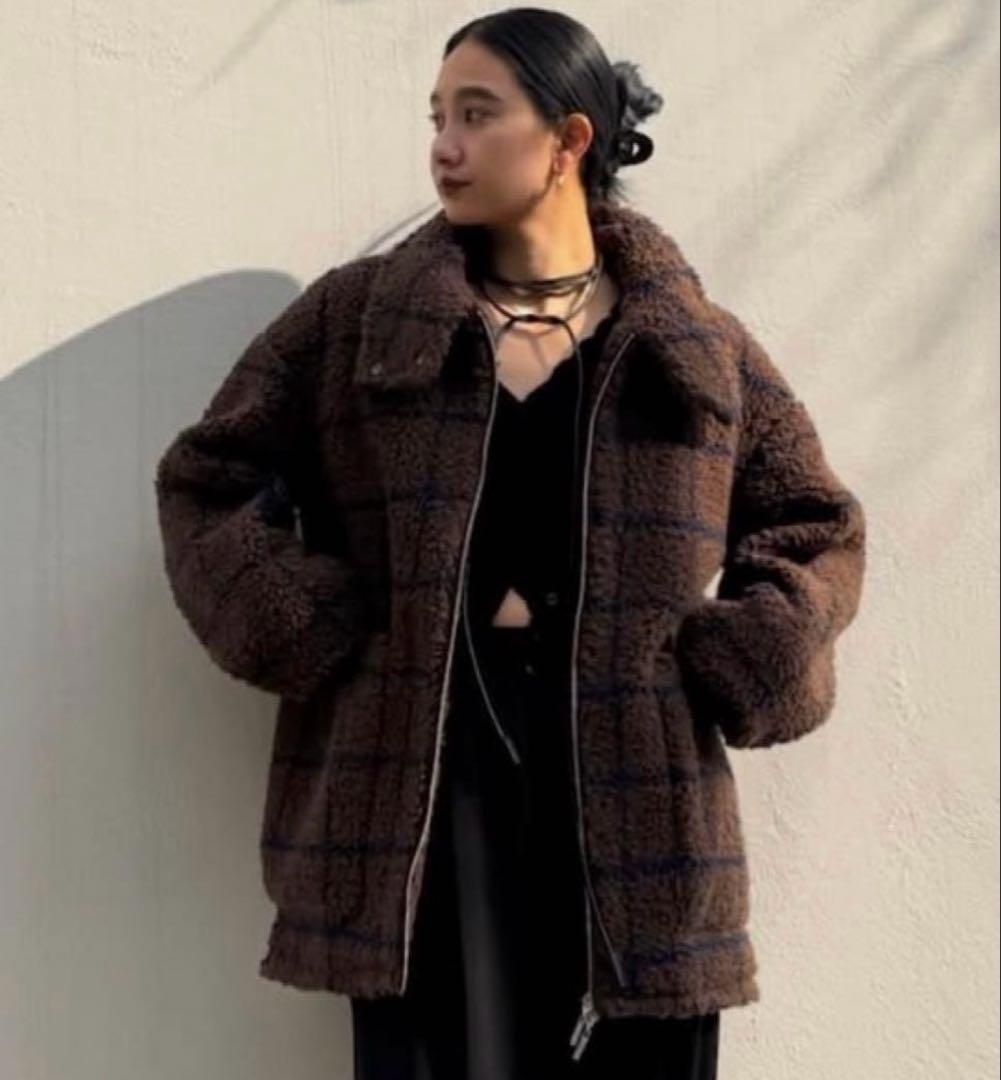 AMERI UND PIN TUCK LACE LIKE KNIT TOP新品F