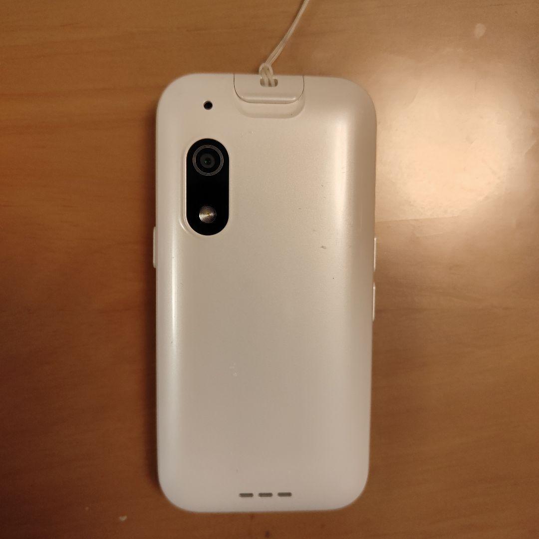 キッズフォン3 ホワイト 本体 ケース付き