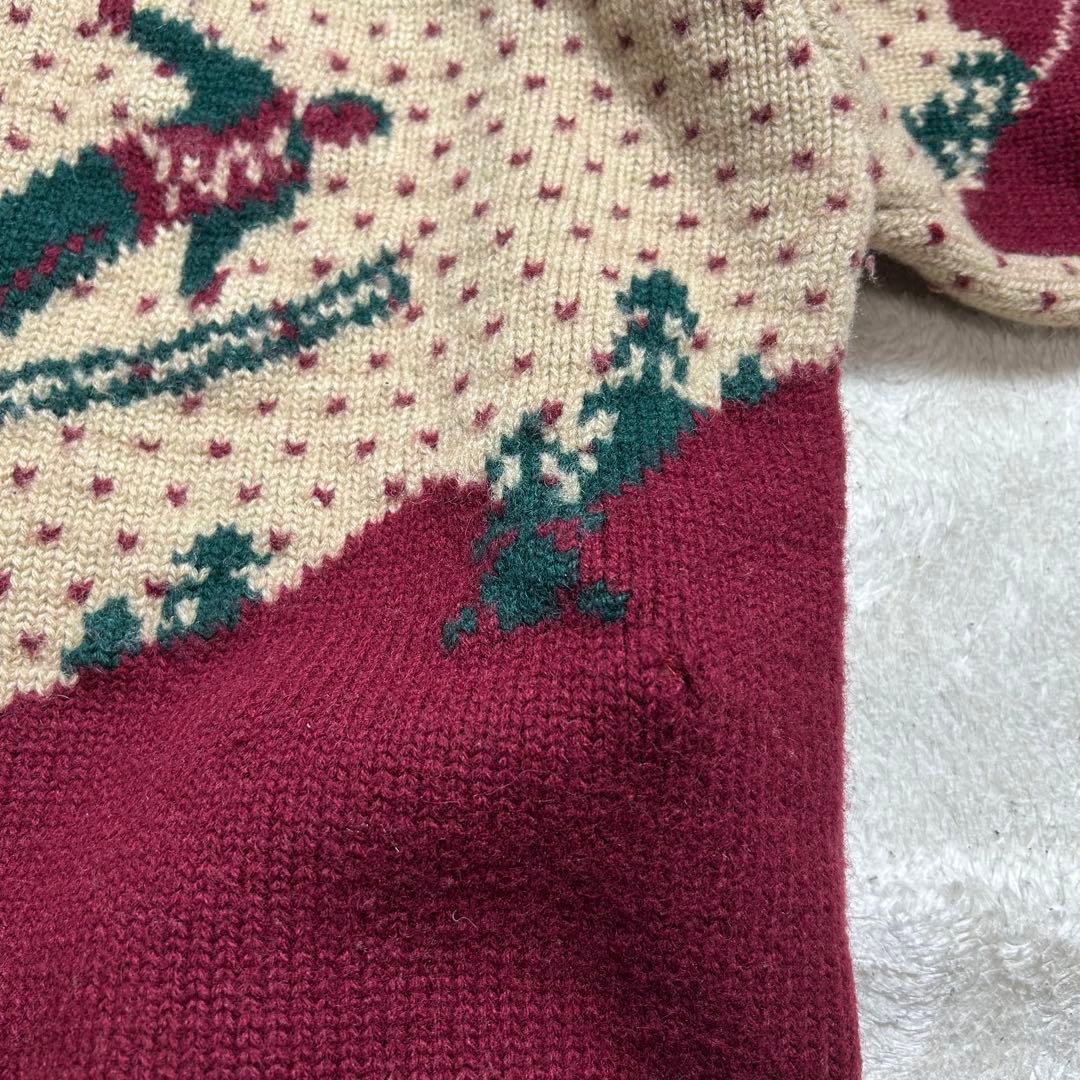 Polo Ralph Lawren wool ニット ヴィンテージ　スキー　M