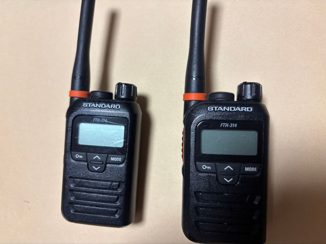 STANDARD FTH-314 特定小電力トランシーバー 2台（台数増減可）