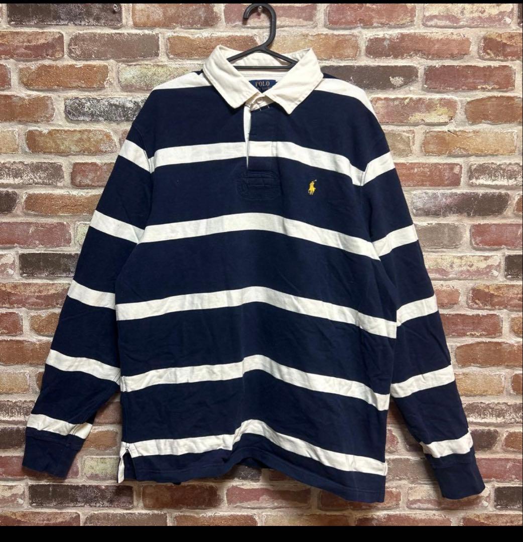 ポロ　ラルフローレン　ラガーシャツ XL