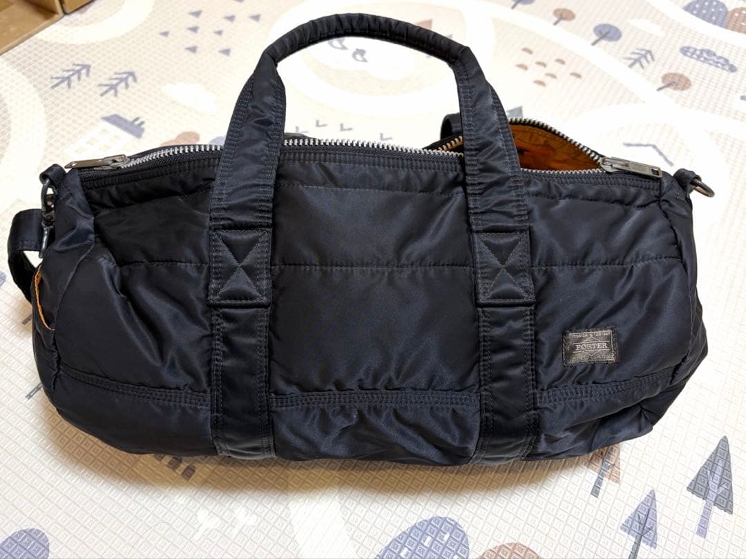 ポーター タンカー ボストンバッグ ダッフル 2way ブラック