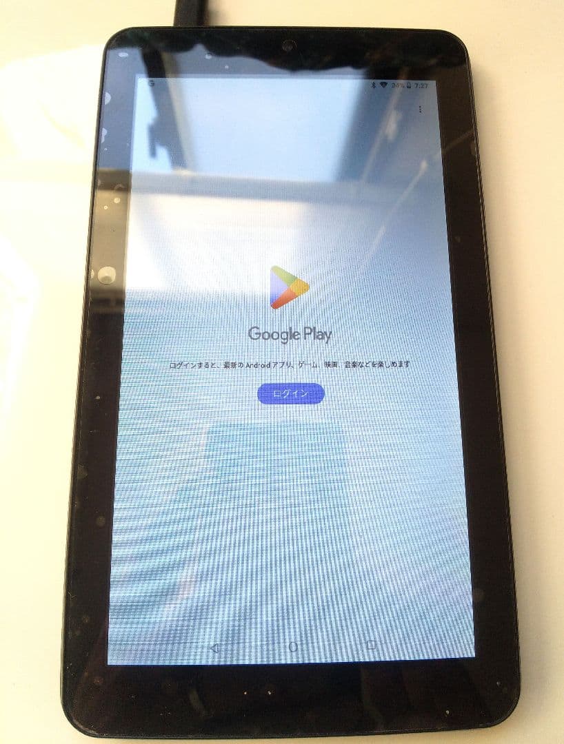 JENESIS タブレット JT07-81B　箱付き　動画鑑賞用、車内鑑賞用に