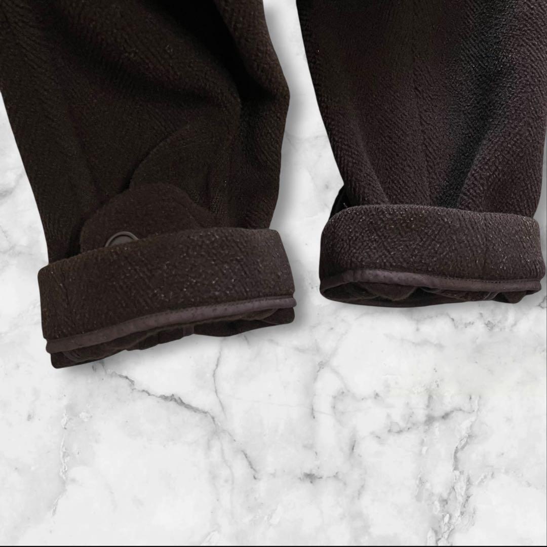 美品 インバーディア ダッフルコート 36 ブラウン ヘリンボーン マラリウス