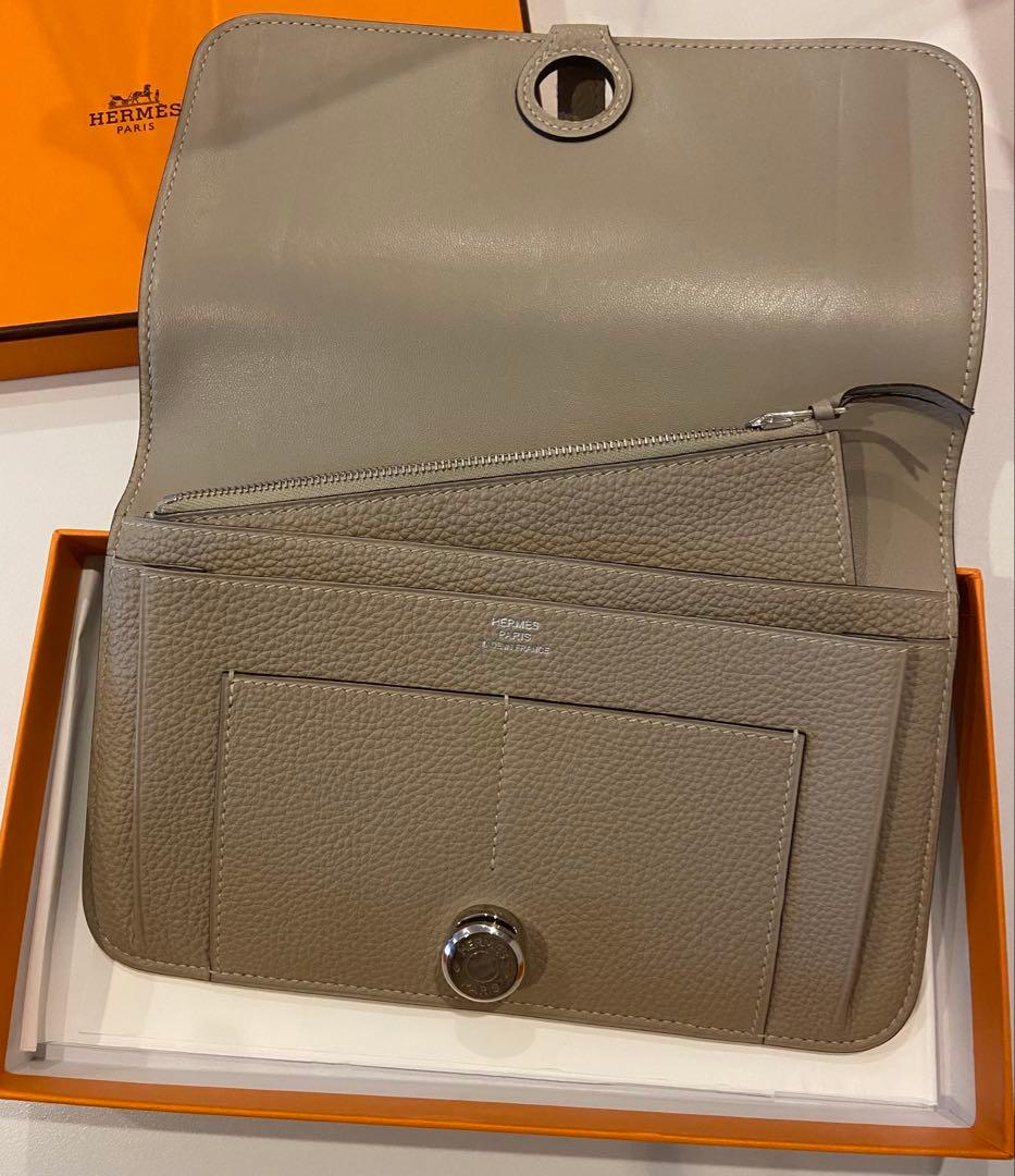 HERMES グリトゥル・ドゴンGM 長財布