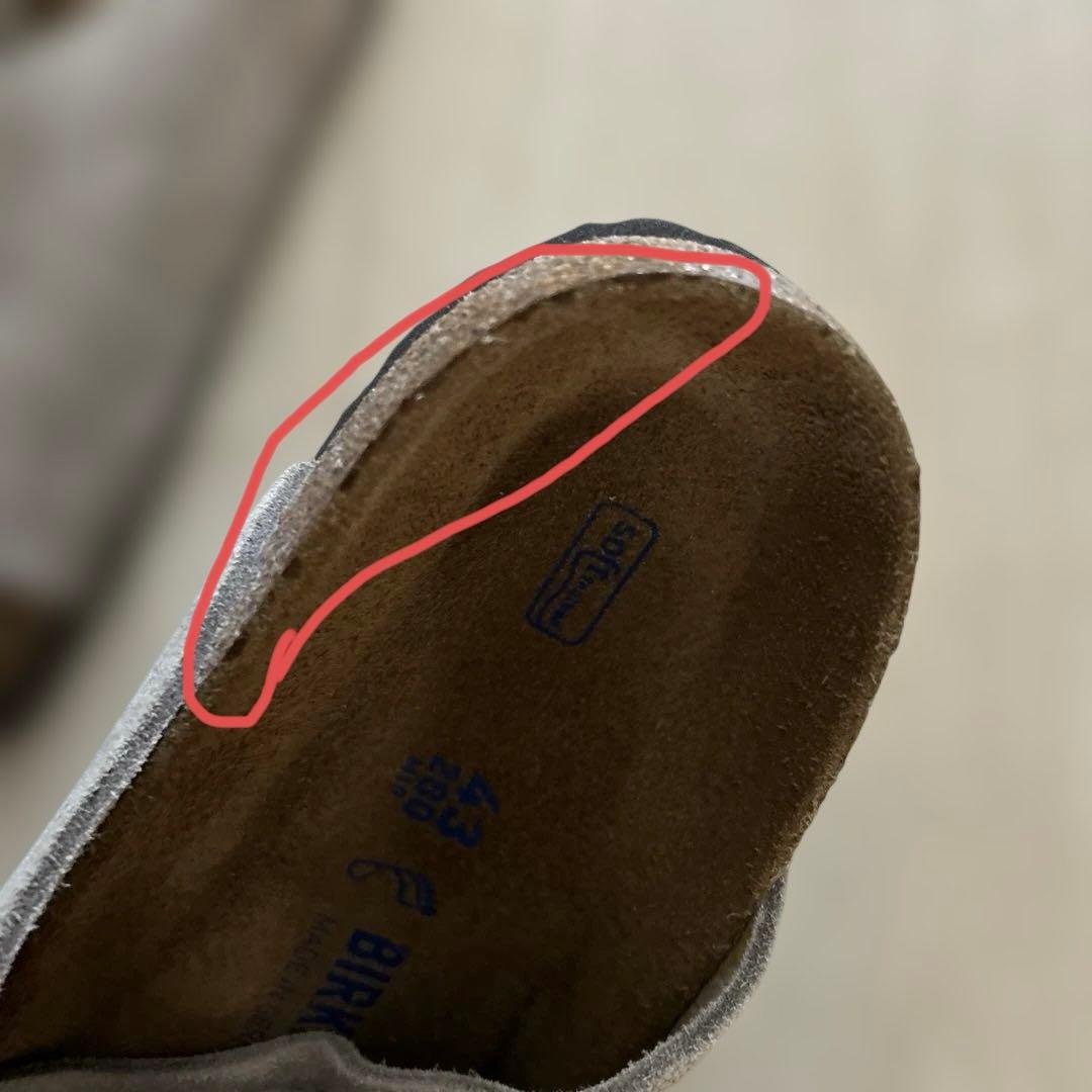 BIRKENSTOCK ベージュ スエード サンダル