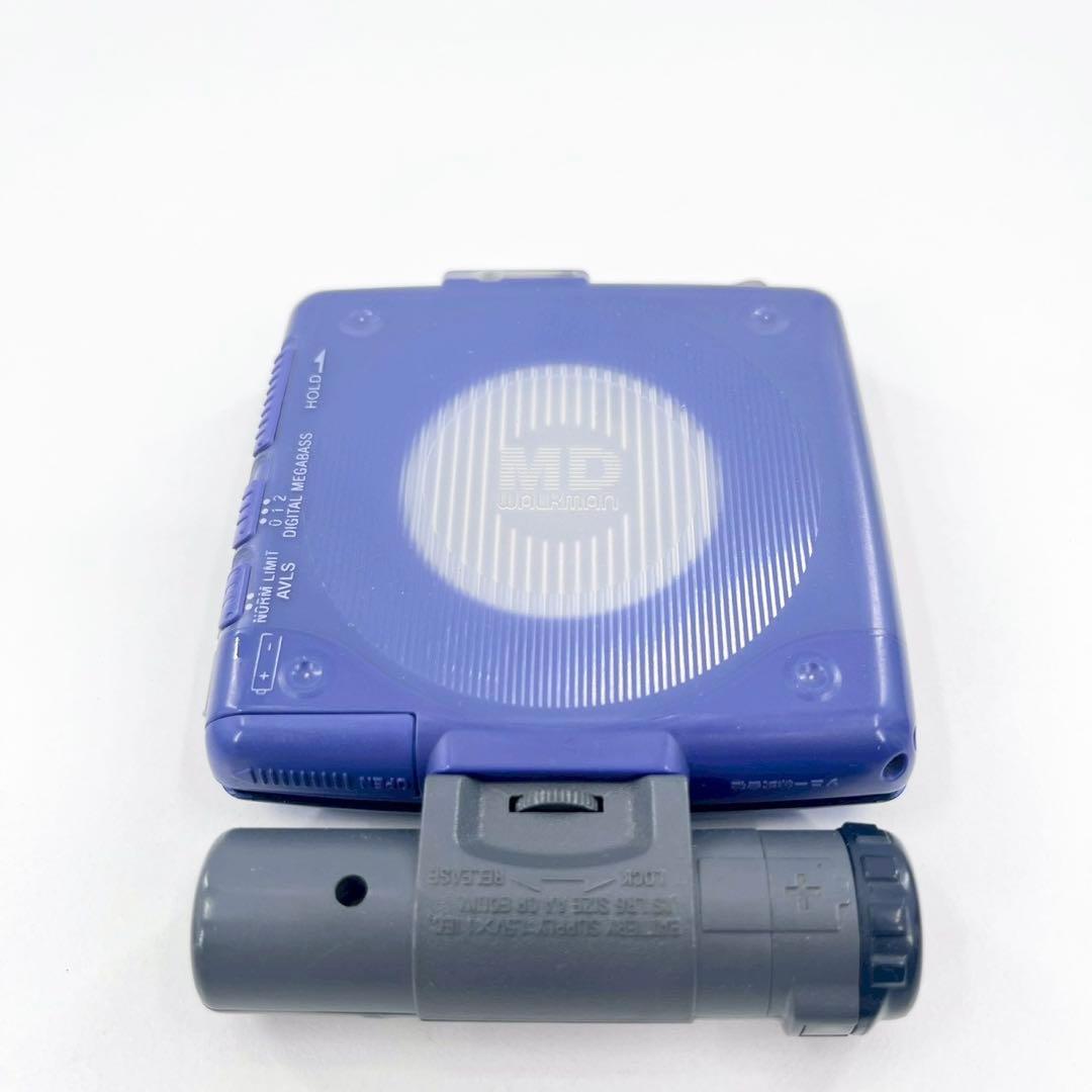 美品 SONY MZ-E80 MDウォークマン MDプレーヤー 単三電池対応