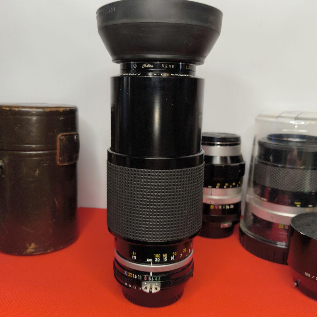 d*i様 【オークションまとめ売り•売り切り】Nikon EM レンズなど多数