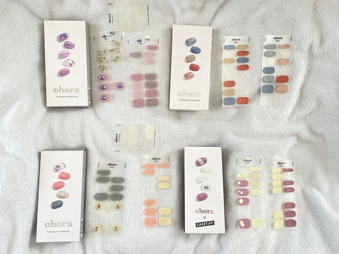 ohora　ネイルシール　ネイルケアツール　まとめ売り