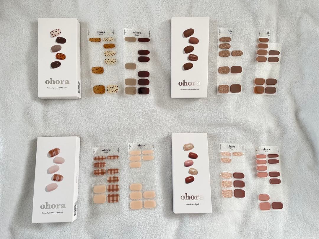 ohora　ネイルシール　ネイルケアツール　まとめ売り