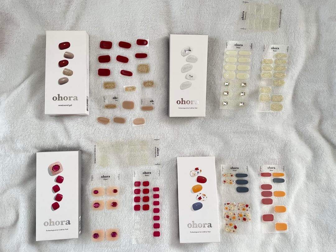 ohora　ネイルシール　ネイルケアツール　まとめ売り