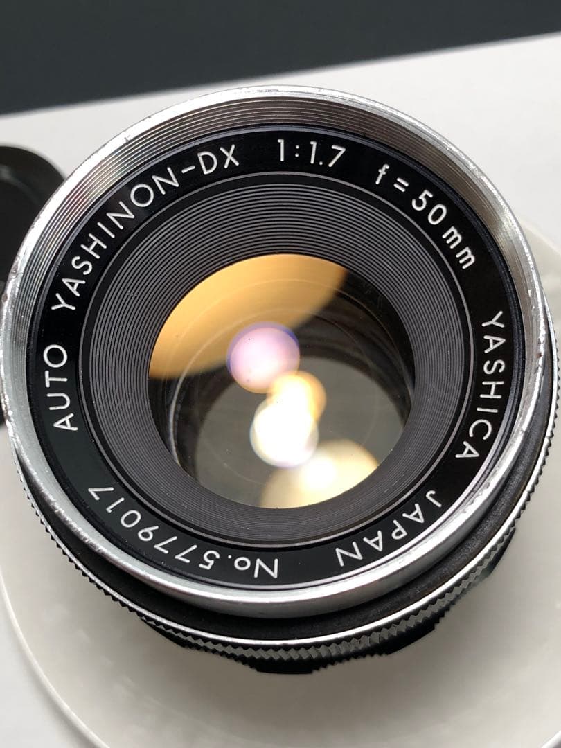 yashica yashinon DX 50mm f1.7 m42マウント