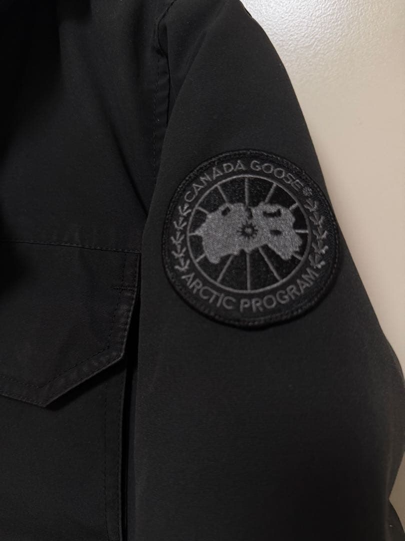 最終セール‼️安心鑑定カナダグースMAITLAND PARKA ブラックレーベル