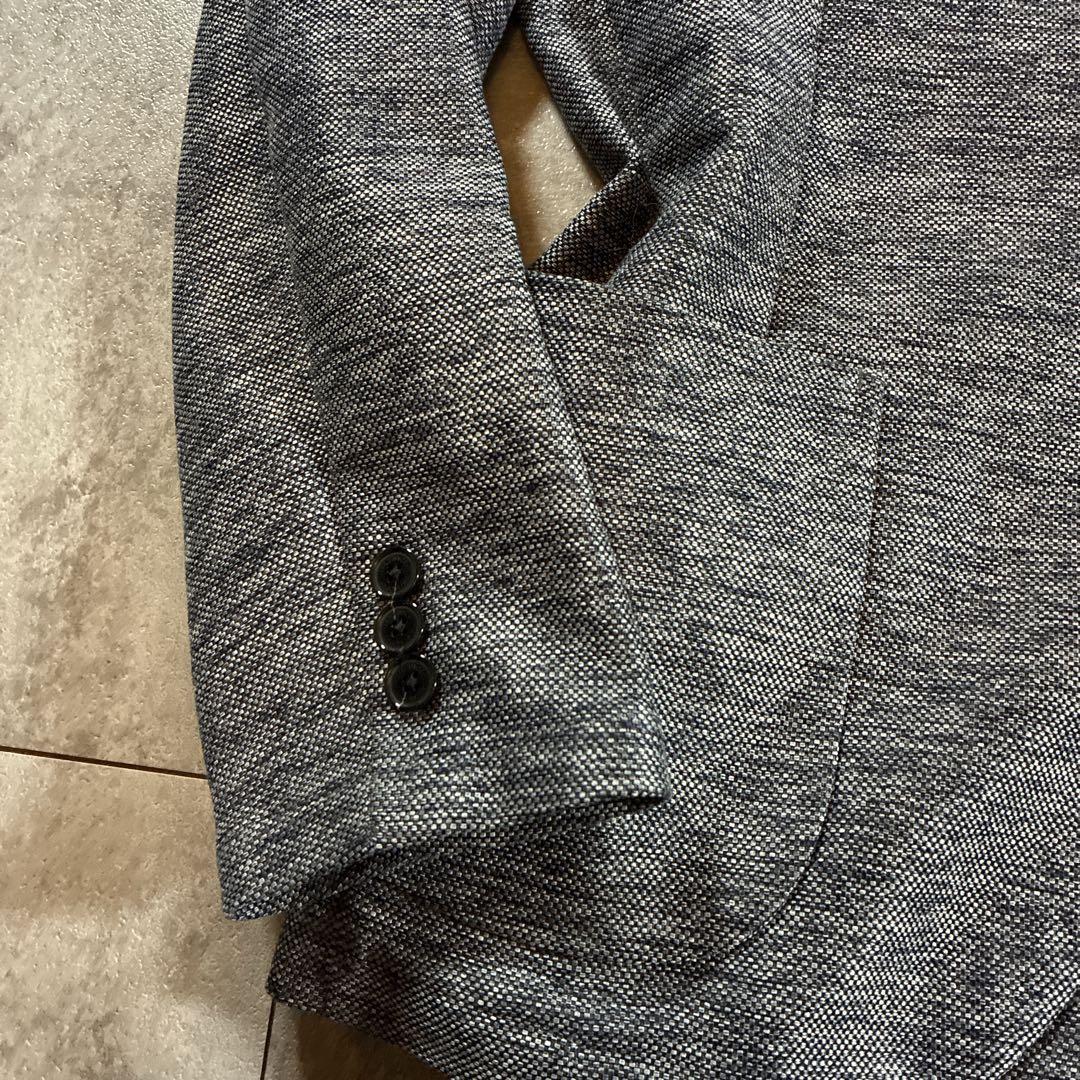 良品 トロッター メンズスーツセットアップ ストレッチ ツイル ネイビー 36