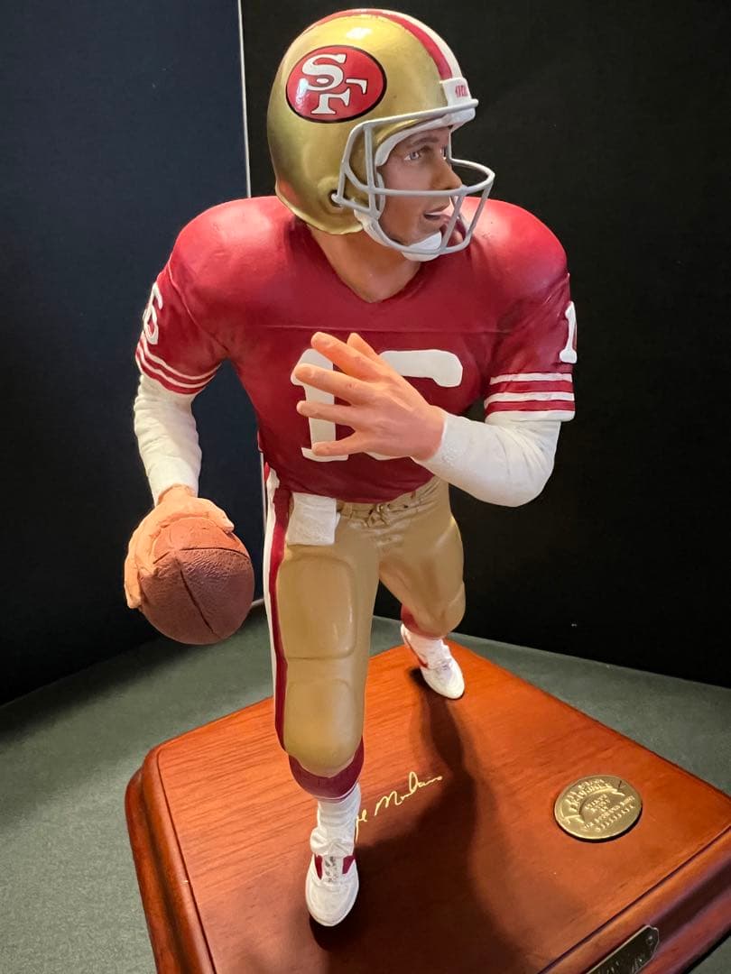 【超希少】ジョー・モンタナ NFL 49ers ※ダン バリーミント社フィギュア