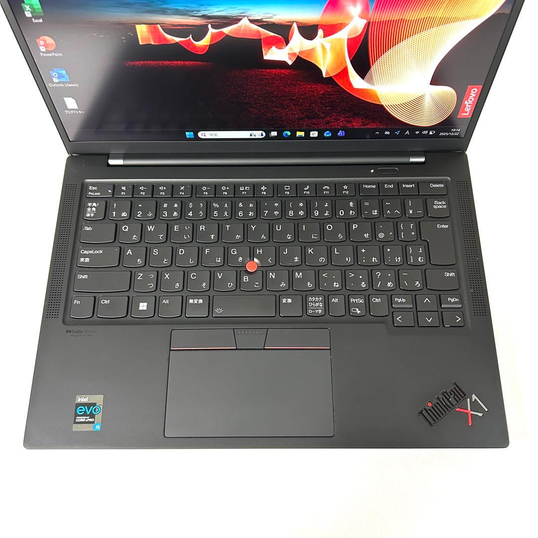 Lenovo X1 Carbon Gen9 i5 256GB バッテリー良好