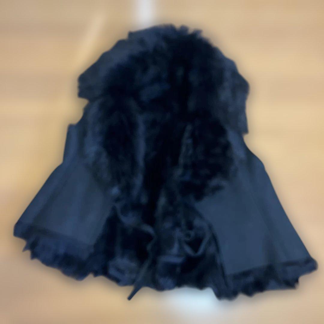 インゲボルグ 羊皮レザーベスト