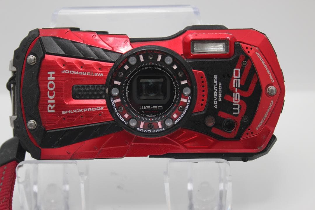 RICOH WG-30 RED 赤　ミリオンレッド