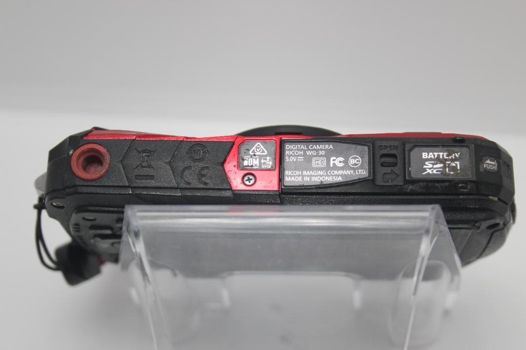 RICOH WG-30 RED 赤　ミリオンレッド