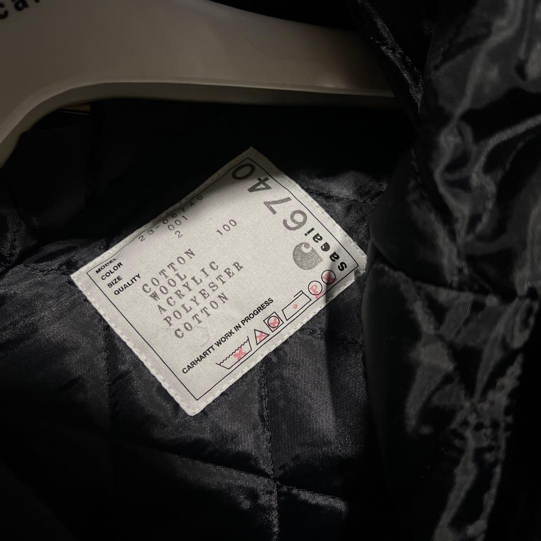 新品未使用　sacai Carhartt WIP モッズコート　サイズ2
