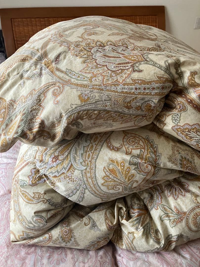 日本製 ダブル 羽毛布団 ロイヤルゴールドラベル