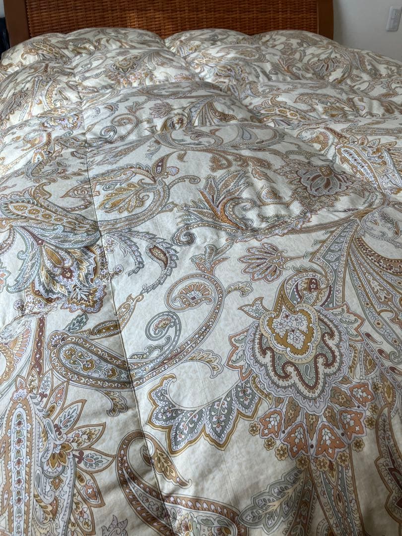 日本製 ダブル 羽毛布団 ロイヤルゴールドラベル