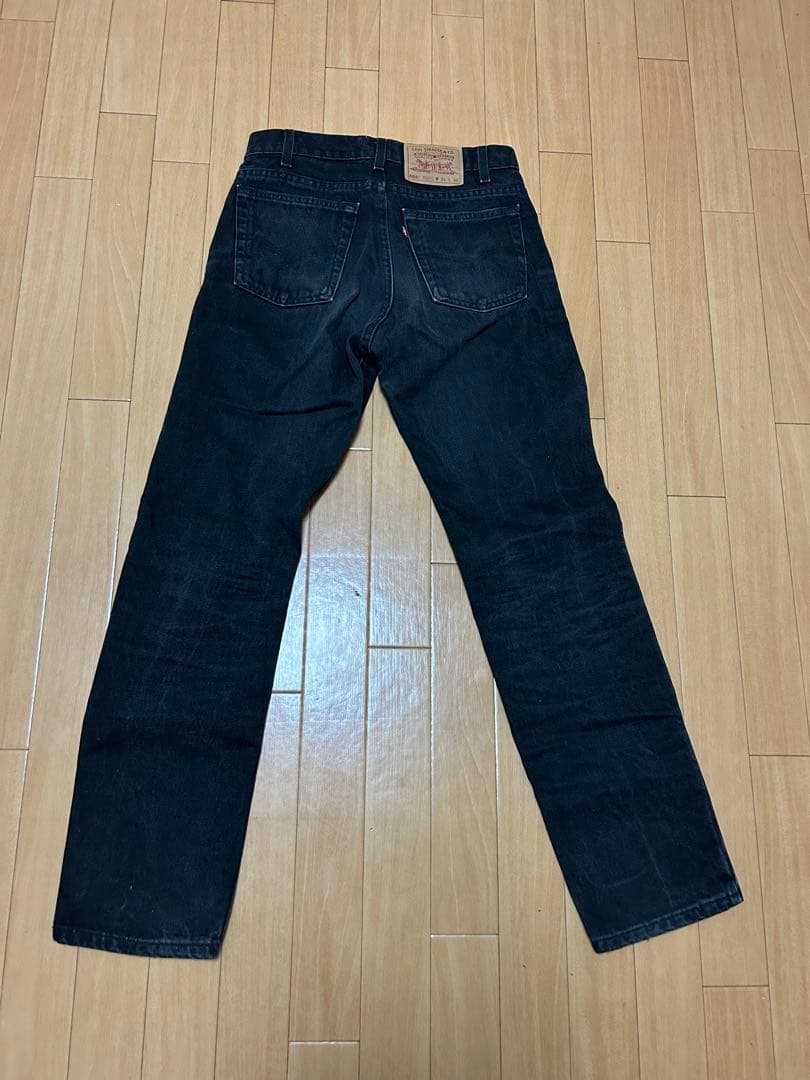 わ*ん様 USA ブラック　リーバイス　505 W31 L30 後染め