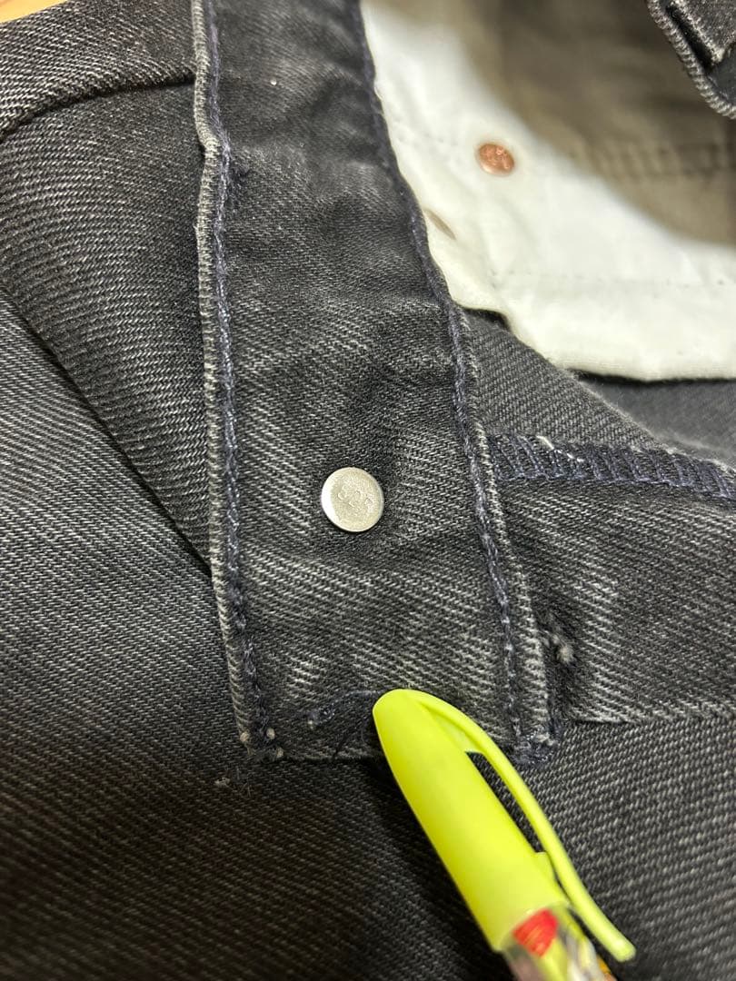 わ*ん様 USA ブラック　リーバイス　505 W31 L30 後染め