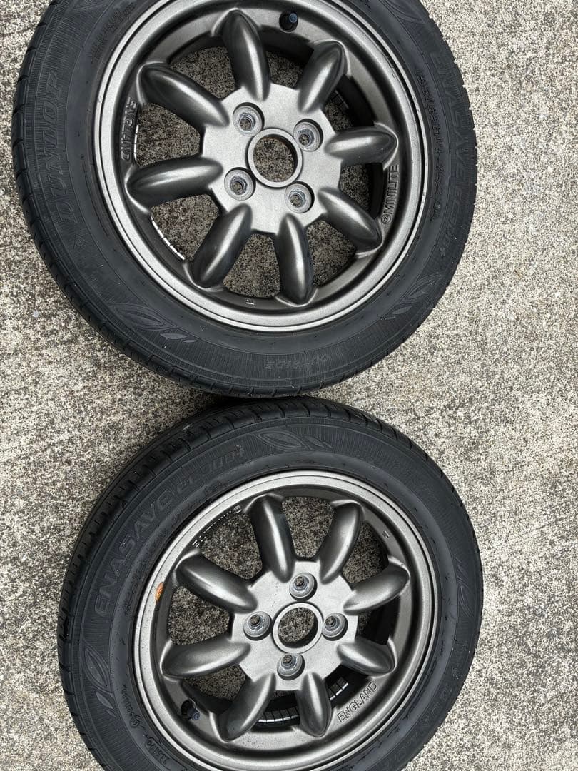 ミニライト 純正 ホイール 再塗装 ブロンズ カスタム ダイハツ スズキ