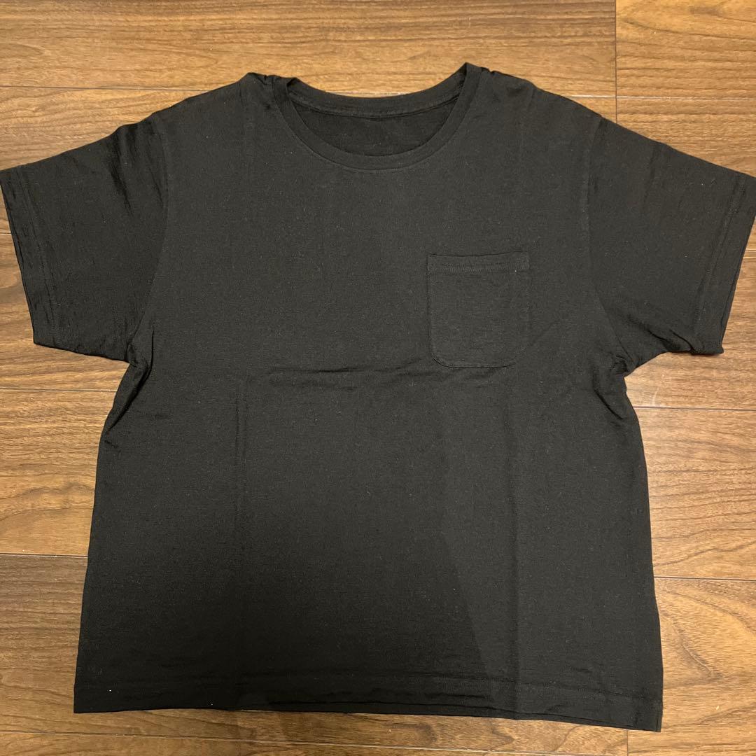 コトリワークス 男女兼用 半袖Tシャツ M ブラック 黒