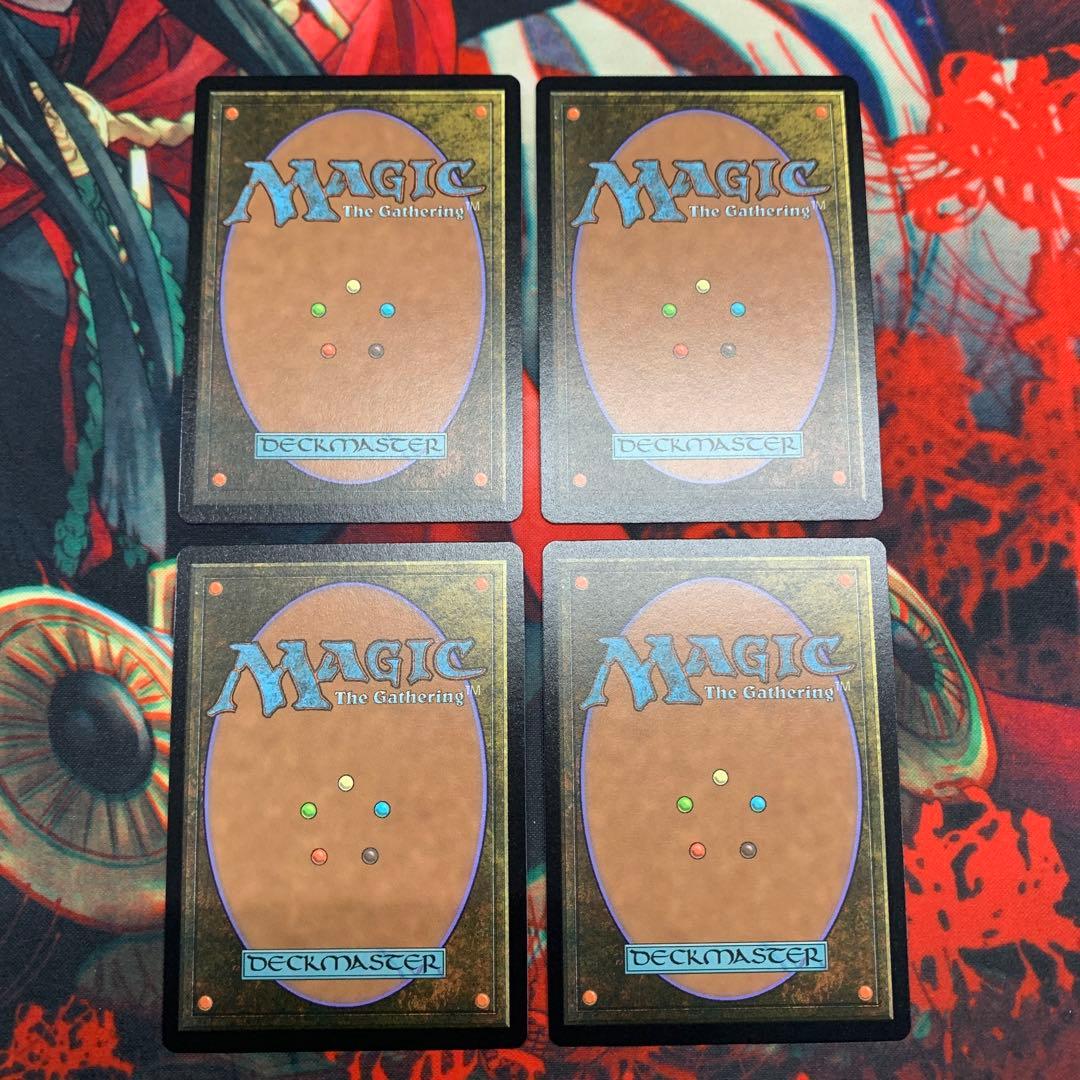 MTG 世慣れた見張り、デルニー プロモ foil 4枚