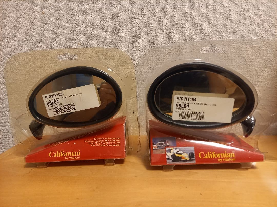 ビタローニ　カルフォルニアンF1ミラー　RL（左右）