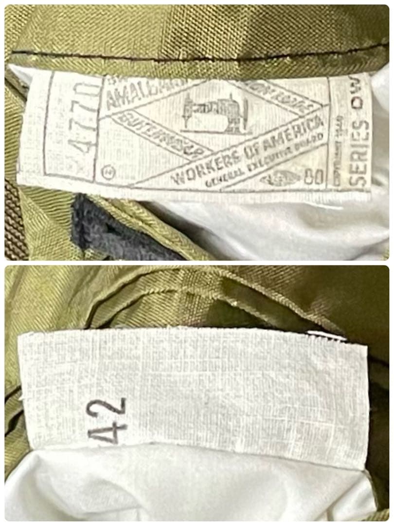 専用60s Vintage Sears シアーズ USA製 セットアップ４２XL