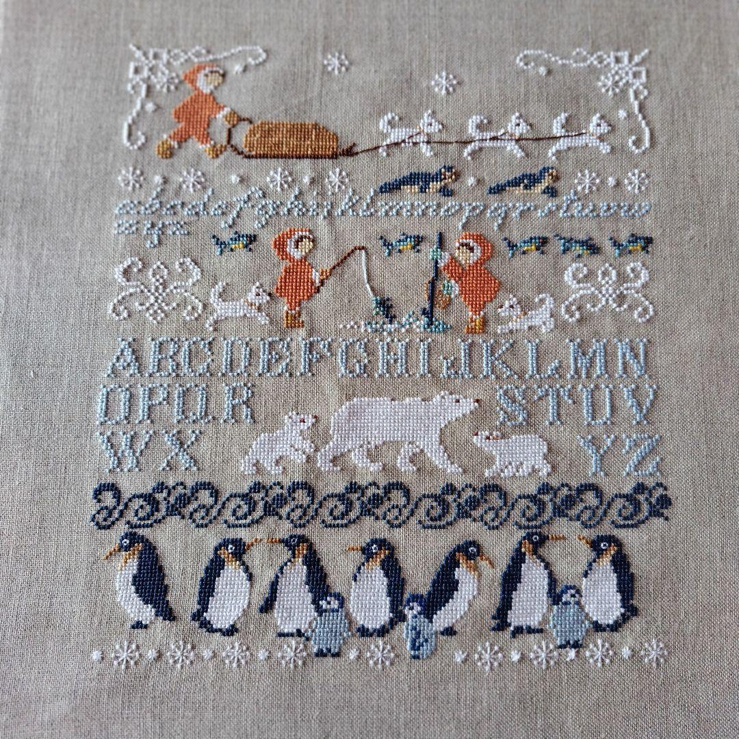 専用　クロスステッチ完成品✤ヴェロニク・サモイロフ✤