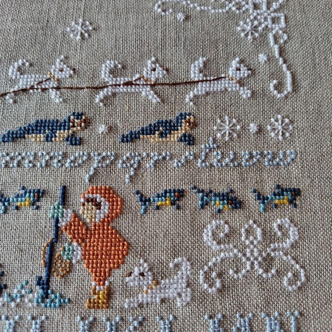 専用　クロスステッチ完成品✤ヴェロニク・サモイロフ✤