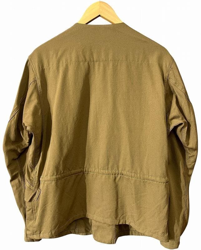 専用　室内試着のみ ノンネイティブ ノーカラー ソルジャー ジャケット M