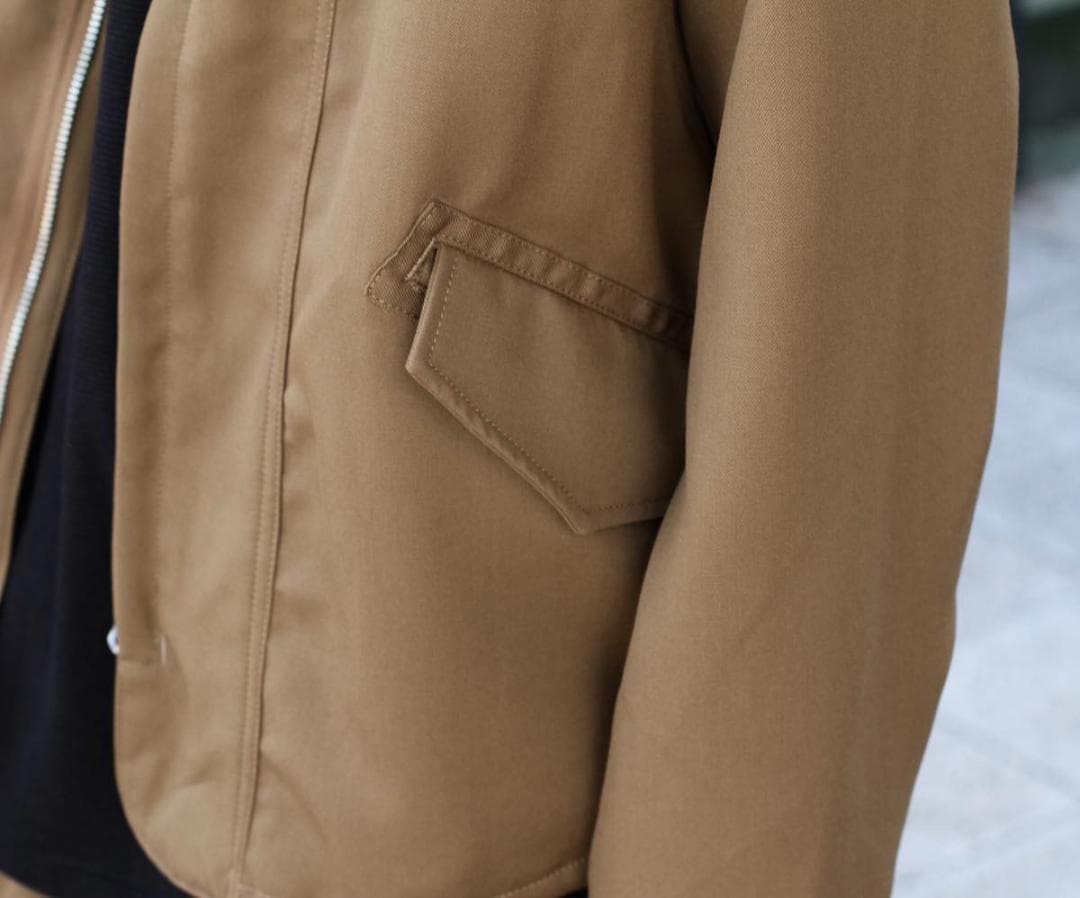 専用　室内試着のみ ノンネイティブ ノーカラー ソルジャー ジャケット M