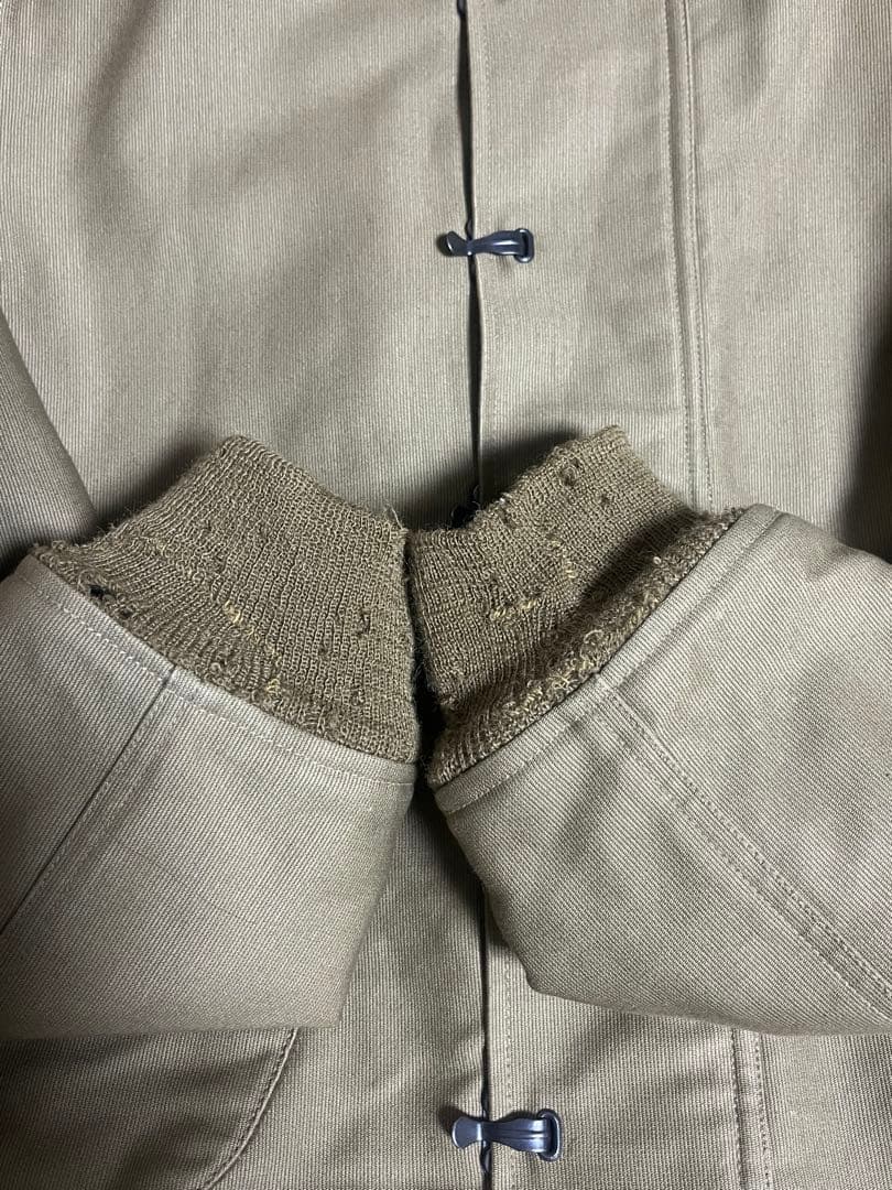 usnavy 40s デッキフックジャケット　復刻　カーキ　vintage