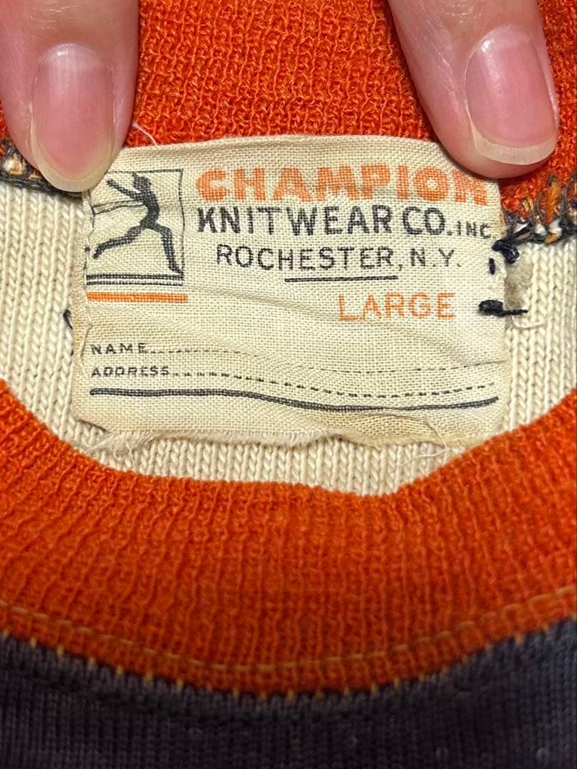 ジ*ー様 Champion スウェット チャンピオン　ランタグ40s ヴィンテー