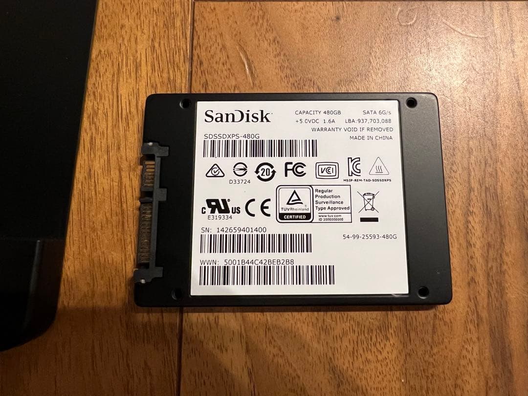 ATOMOS NINJA V＋バッテリー＋ドッキングステーション＋SSD480G